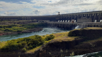 Itaipu Dam in Iguazu, Brazil