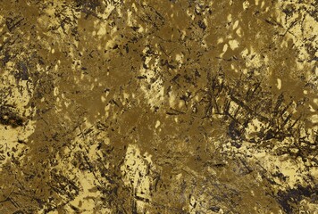grunge, retro and vintage patterned gold texture background
