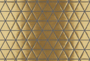 gold seamless geometric pattern