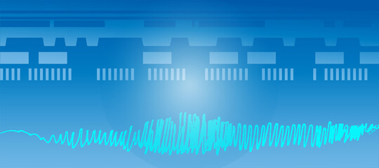 abstract background with squares