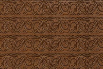 wood background with lace close-up facade