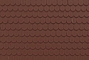 red roof  tiles surface