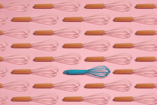 Blue whisk