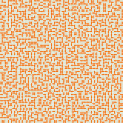 Fototapeta premium Abstract Geometric Pattern generative computational art illustration