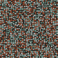 Fototapeta premium Abstract Geometric Pattern generative computational art illustration