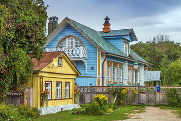 Street in Suzdal, Russia - obrazy, fototapety, plakaty