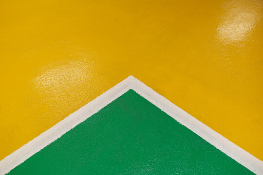 forward Arrow triangle background: yellow green