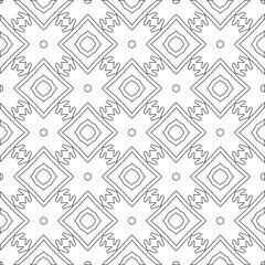  vector pattern with triangular elements. Geometric ornament for wallpapers and backgrounds. Black and white pattern. 