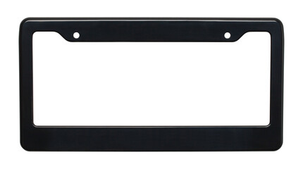 Black License Plate Frame - 439683023