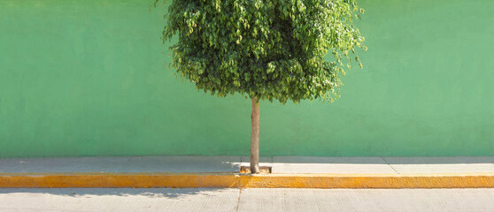 Tree growth: growth tree background