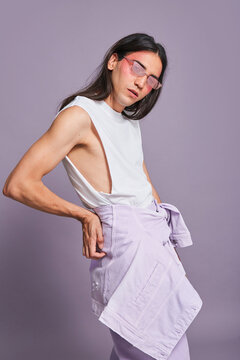 androgyne studio portrait