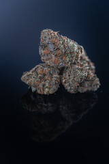 Cannabis Flower Macro - Strain: Sunset Sherbet