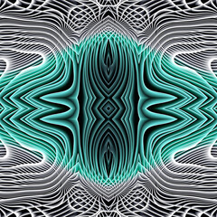3d effect - abstract geometric pattern 
