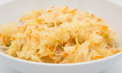Sauerkraut with carrots