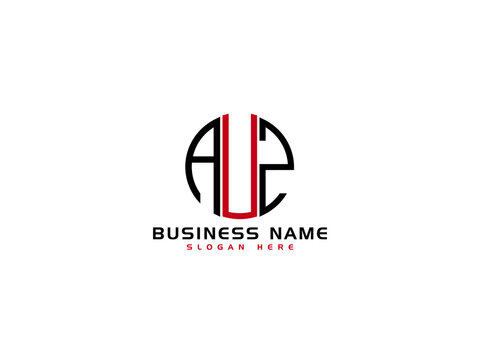 Letter AUZ Logo Icon Vector Image Design For All Business