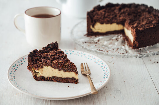 Food: Chocolate cheese cake