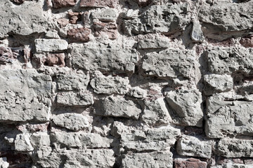 Background of an ancient stone wall