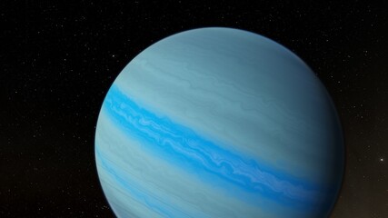 planet suitable for colonization, earth-like planet in far space, planets background 3d render