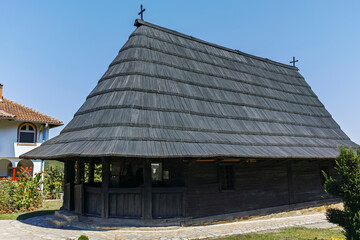Fototapeta na wymiar Pokajnica Monastery near town of Velika Plana, Serbia