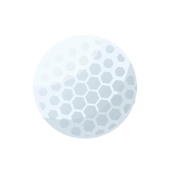 Sports Ball for paying Golf isolated on white