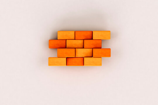 Orange bricks