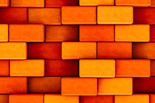 Orange bricks