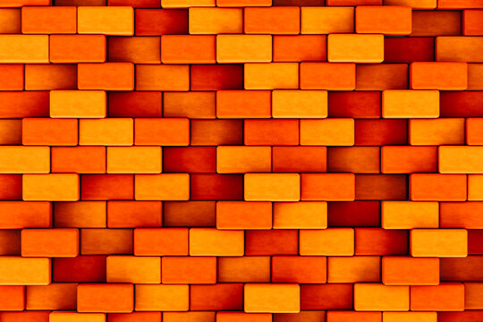 Orange bricks