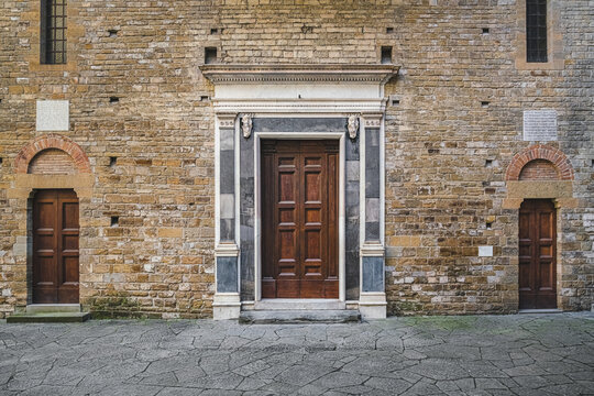 Romanesque Church in Florence Italy
