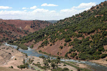 Beautiful natural landscape of Morocco