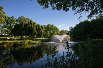 fountain in the park