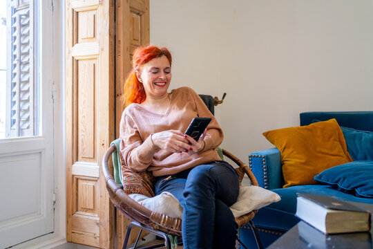 Mature Woman At Home. 