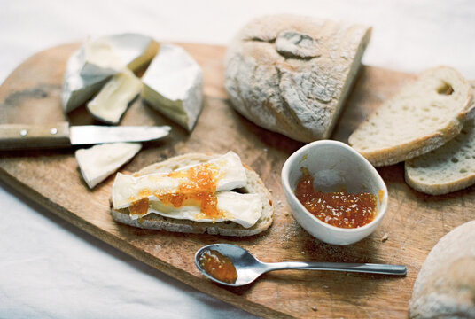brie and jam