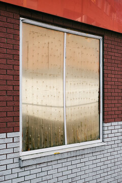 Sunlight reflected in a window