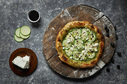 Zucchini Pizza.