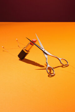 Still Life Study/Cosmetics Balanced Sculpture