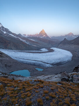Matterhorn and Gorner glacier