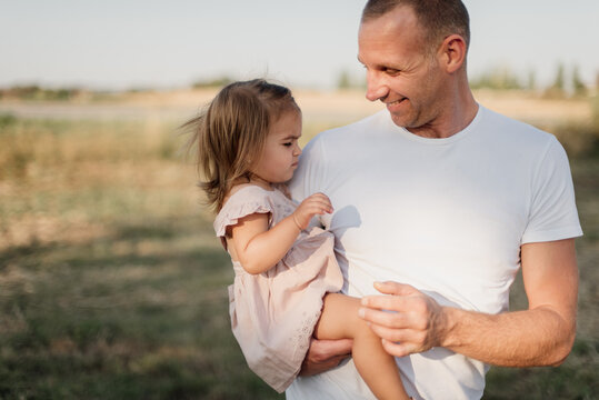 Father and daughter