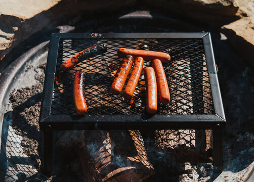 Roasting Hot Dogs