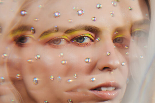 Surreal beauty portrait 