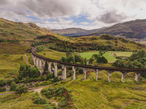 viaduct in the mountains
