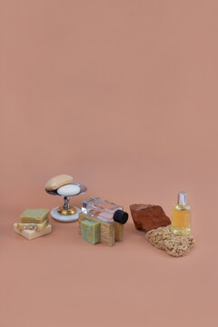 Soap body care still life