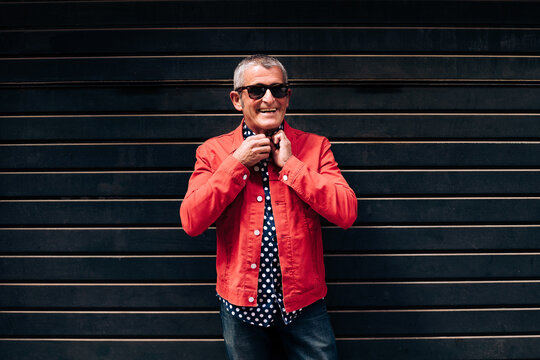 Stylish middle-aged man