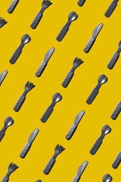 Fork, Knife And Spoon Pattern