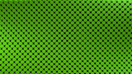 Abstract background with green cylinders under black-white background. 3D high quality rendering. 3D illustration. 3D CG.