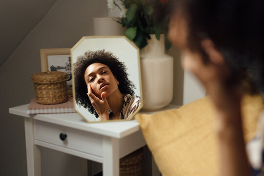 Reflection In A Mirror 