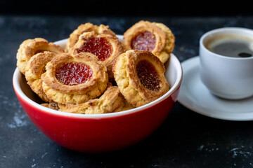 cookies con membrillo y cafe!!!
