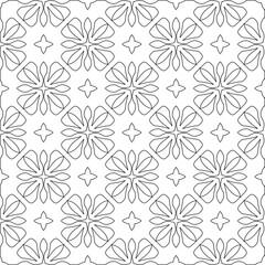  vector pattern with triangular elements. Geometric ornament for wallpapers and backgrounds. Black and white pattern. 