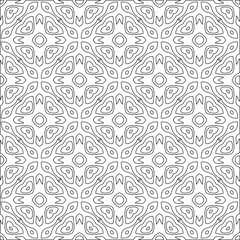  vector pattern with triangular elements. Geometric ornament for wallpapers and backgrounds. Black and white pattern. 