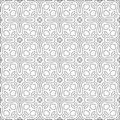  vector pattern with triangular elements. Geometric ornament for wallpapers and backgrounds. Black and white pattern. 