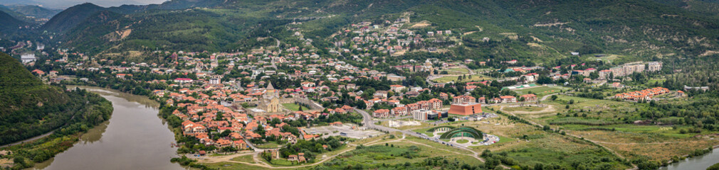 Fototapeta na wymiar Mtskheta panorama